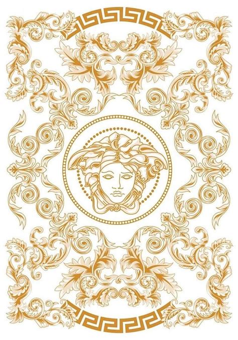 versace print papermedusa|Versace Medusa Prints .